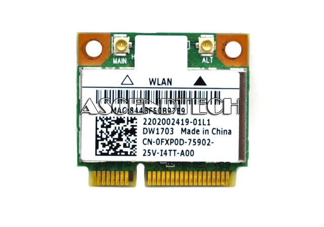 DW1703 FXP0D AR5B225 | Dell Wireless Wlan Card DW1703 FXP0D Usa