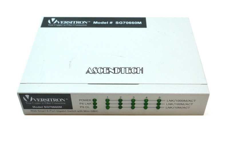 4 Port Managed Industrial Switch  4 Port Gigabit Managed Industrial Switch  – Versitron