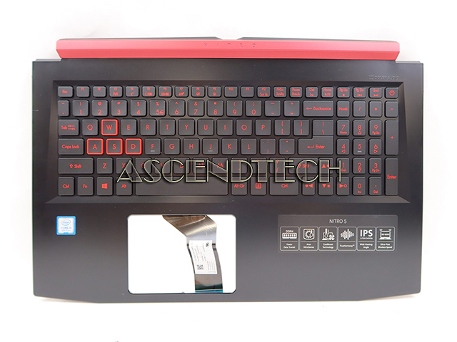 Acer Nitro N C Series Keyboard Palmrest Assembly W O Touchpad