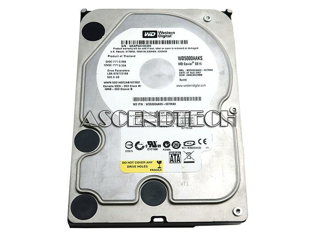 WD5000AAKS WD5000AAKS-00TMA0 | Wd 3.5" 500GB Sata Hdd WD5000AAKS-00TMA0