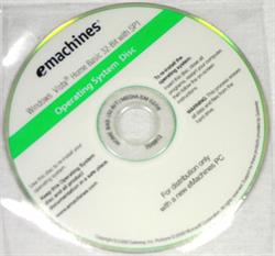 7515913 | Emachines Windows Vista Home Recovery Cd